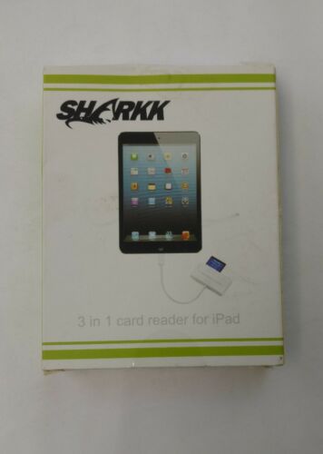 Sharkk 3 In 1 Card Reader For Ipad
