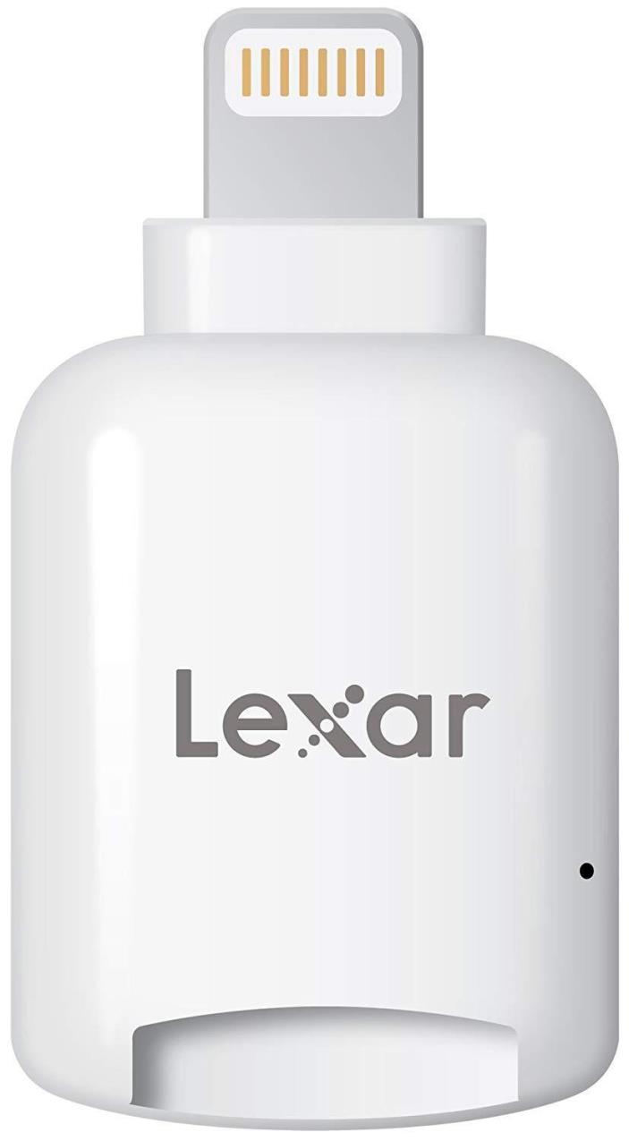 Brand new Lexar microSD to Lightning Reader - LRWMLBNL Connector For iOS Devices