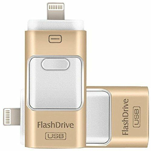 128GB iPhone USB Flash Drive, iPad Memory Stick, iOS External Storage Expansion