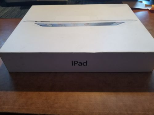 Apple  iPad  White - EMPTY BOX -ONLY whats in pics