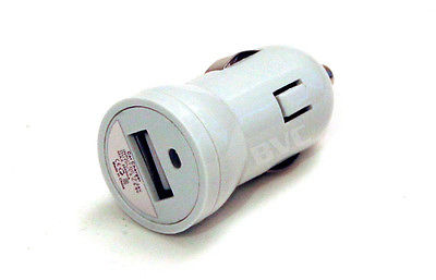 Compact USB Car Charger for Smartphones, Tablets, & Other USB Devices - 5V 2.1A