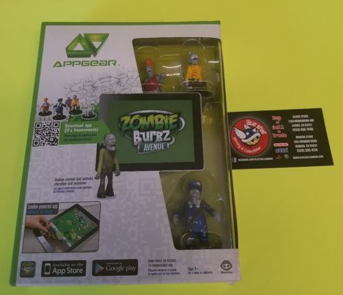 Zombie Burbz Diner Appgear iPad Android Game Zombie Figurine Reality NIB Tablet