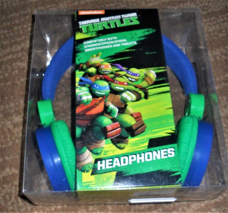 New Nickelodeon Teenage Mutant Ninja Turtles Headphones IPHONES IPAD TABLET KIDS