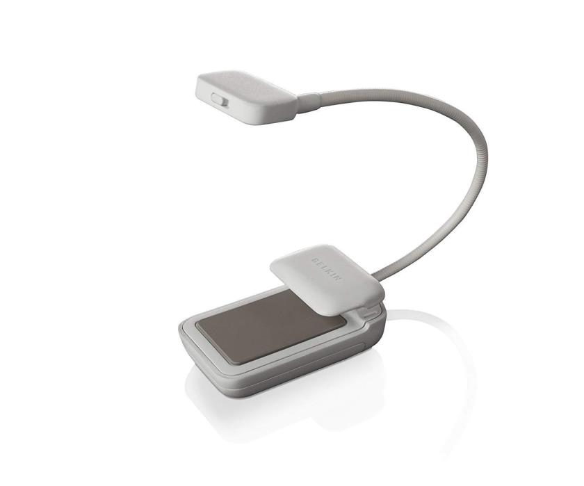 NEW Belkin Clip On Reading Light for Kindle, White
