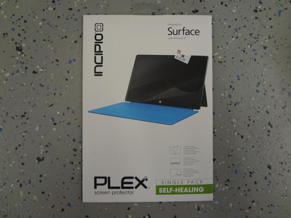 Incipio Plex Screen Protector Self Healing for Surface with Windows RT (P13)