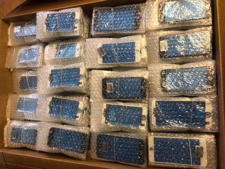 huge Lot Of 542 IPhone screen glass /w frame preinstalled