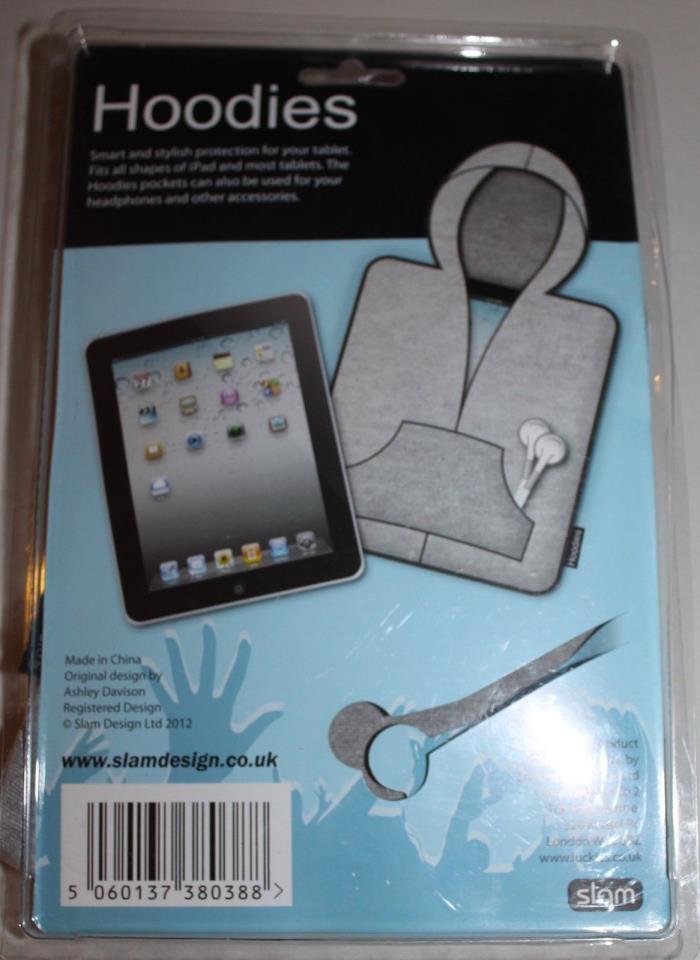 SLAMDESIGN HOODIES PROTECTIVE CASE FOR IPADS AND TABLETS~ NEW! MPN 060137380388