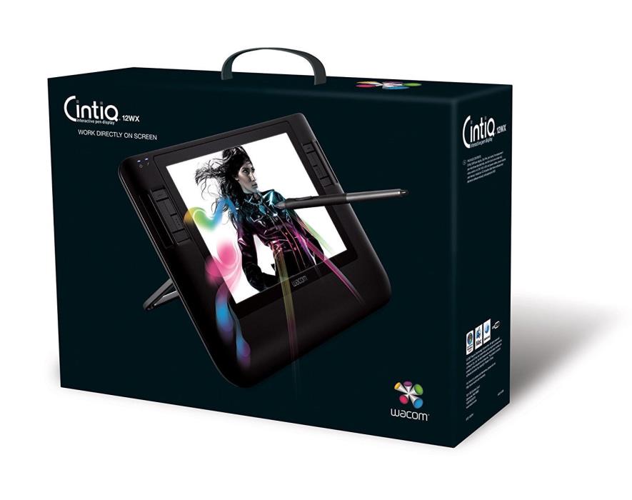 Wacom CintiQ 12wx Interactive Pen Display Graphic Drawing Tablet