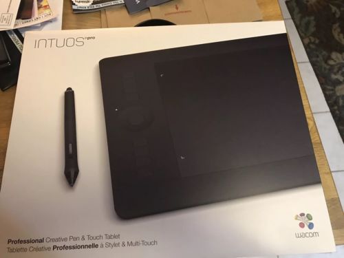Wacom Intuos Pro Pen and Touch Tablet - Medium PTH651 - Complete With box