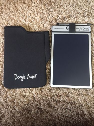Boogie Board LCD Writing Tablet with Stylus, Holder, and Cover