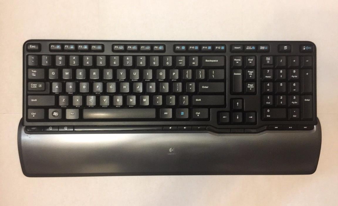 Space Gray Logitech Wireless Keyboard and Laser Mouse | 820001410