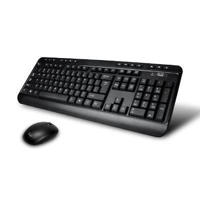 Adesso WKB-1300UB EasyTouch 1300 Wireless Desktop Keyboard  Mouse Combo