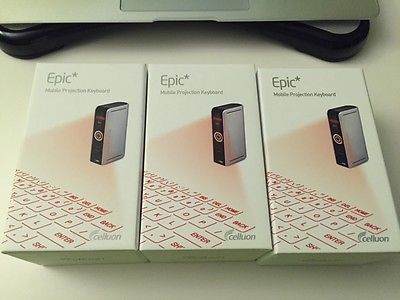 One Brand New Sealed Celluon Epic Mobile Projection Keyboard