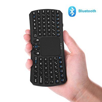 Mini Bluetooth Keyboard Jelly Comb Rechargable Handheld Remote Control Wireless