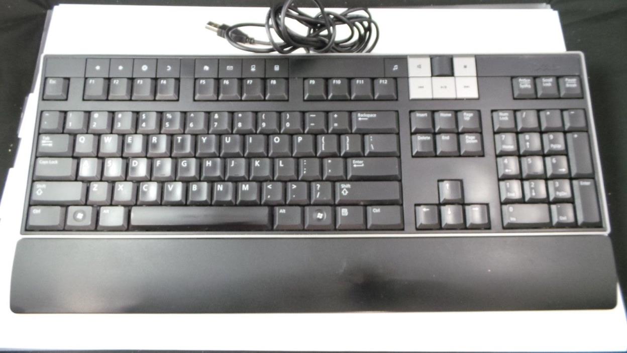 Dell Y-U0003-DEL5 U473D Multimedia PC Desktop Keyboard w/ Removable Palmrest