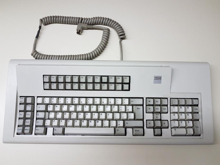 IBM Model M 1390573 122-Key Mechanical Terminal Keyboard CA-FR 03DEC87 *READ*