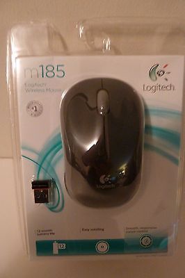 Logitech m185 Wireless Mouse w/Scrolling Wheel