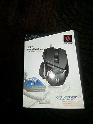 MADCATZ MCB4370300B2/04/1 MAD CATZ R.A.T.3 OPTICAL MOUSE FOR PC/ MAC
