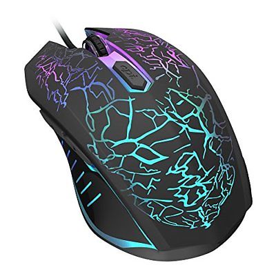 Wired Mouse VersionTech Ergonomic Optical USB Gaming Mice With 4 DPI Settings Up