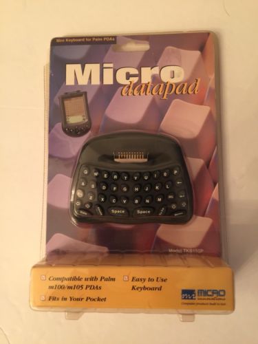 Palm PDA micro innovations datapad keyboard  pocket-size  TKB160P