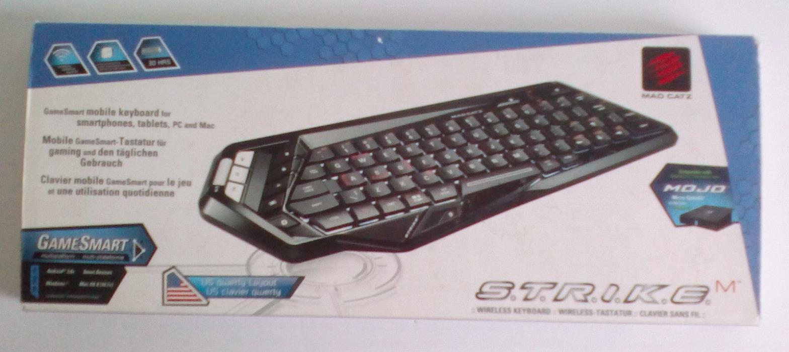 Mad Catz S.T.R.I.K.E. M Bluetooth Keyboard MCB43114N0C2/04/1