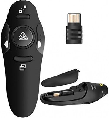 BEBONCOOL RF 2.4GHz Wireless Presenter Remote Presentation USB Control PPT