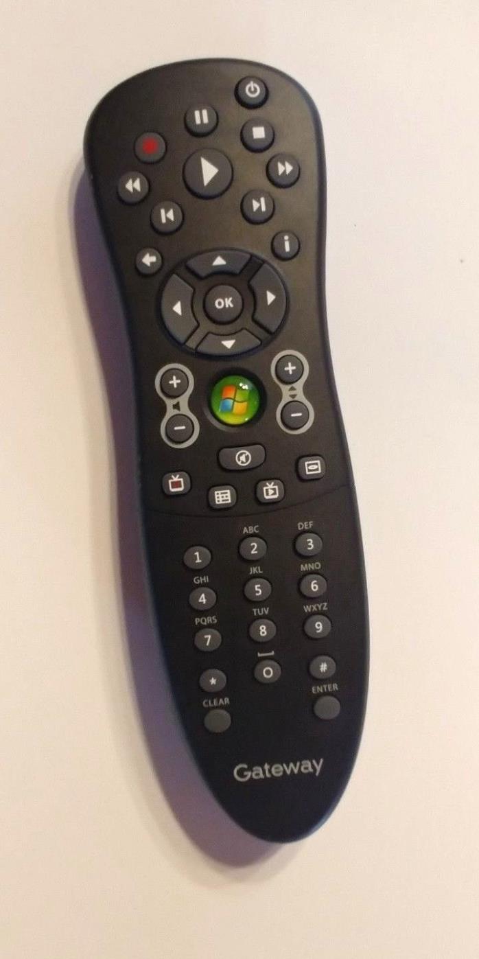 GATEWAY Remote Control WINDOWS Media Center RC 1534049/00 RC6 PC Computer Remote
