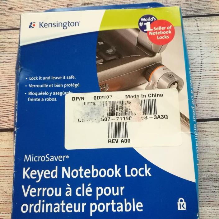 Kensington Microsaver Keyed Notebook Lock 64068F