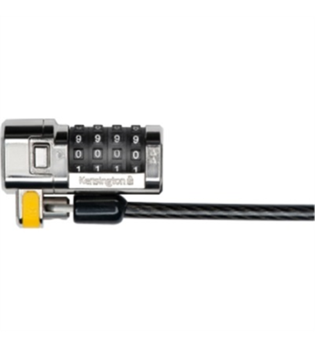 NEW Kensington K64697US ClickSafe Laptop Cable Lock - 4-wheel 6 ft