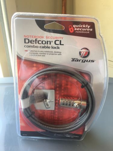 Targus DEFCON CL Laptop Computer Cable Lock