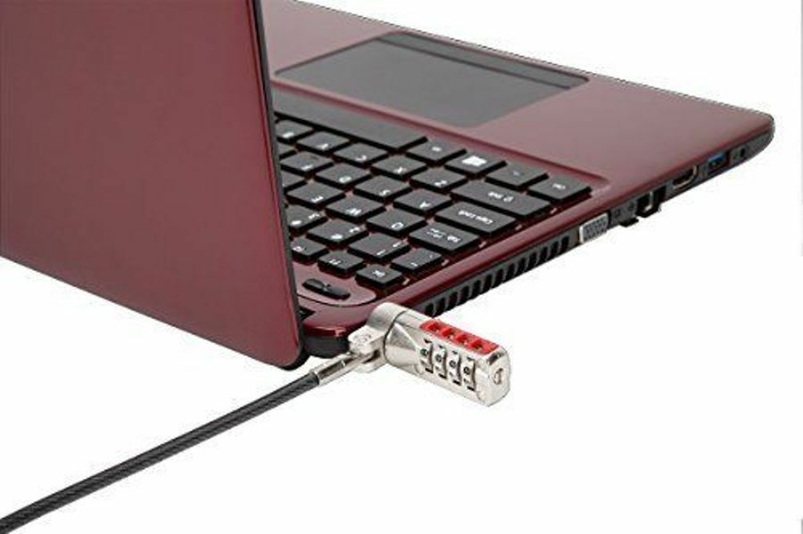 (LOT 10) =Targus DEFCON CL 6’ LAPTOP/NTBOOK SECURITY CABLE Lock Model PA410S-1