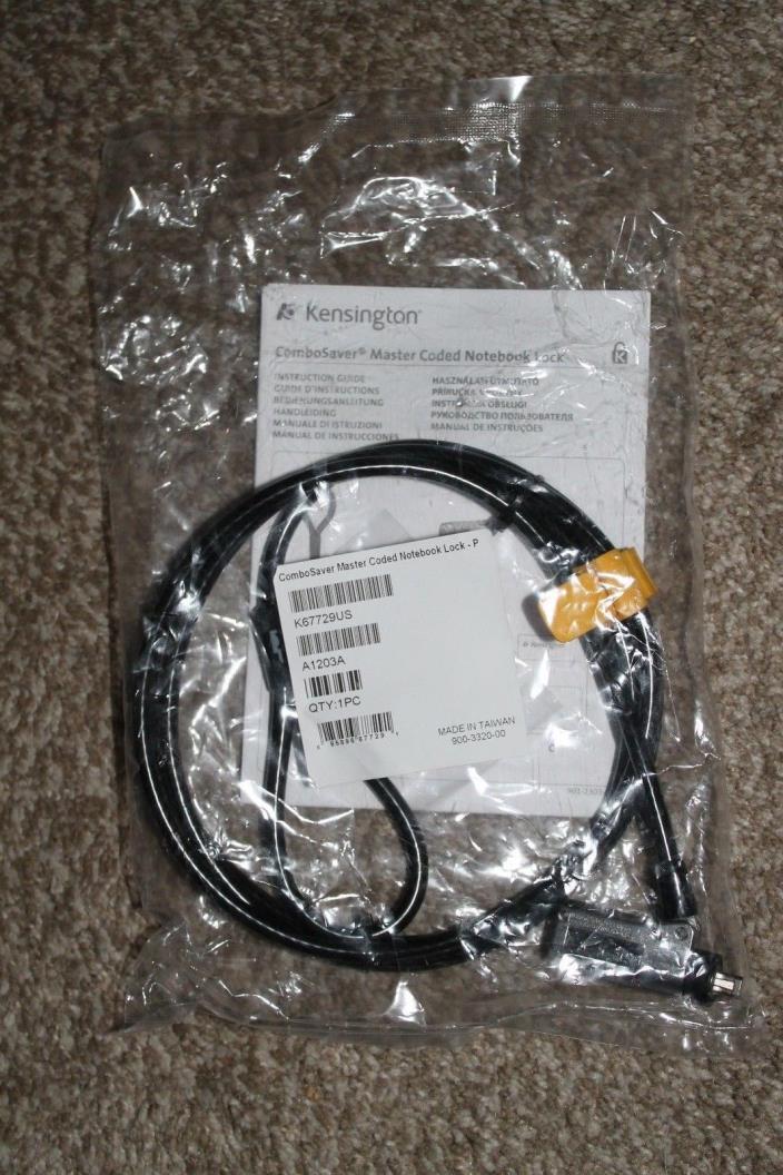 Kensington Combosaver Master Coded Notebook Lock K67729US