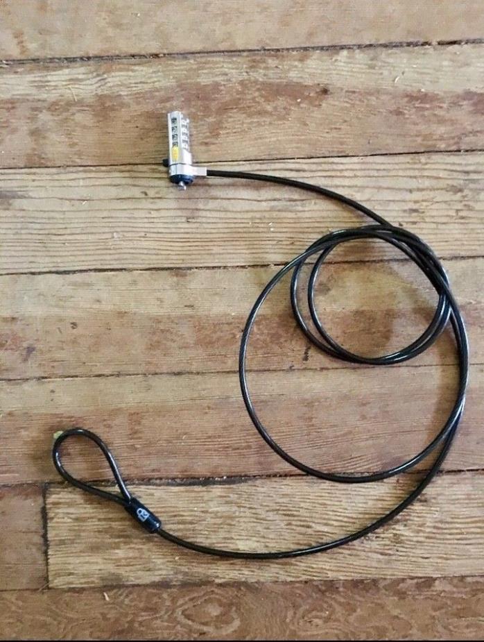 Kensington Serialized Combination Laptop Lock with Preset Code