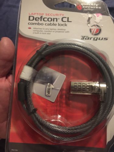 BRAND NEW TARGUS DEFCON CL LAPTOP CABLE LOCK (6 1/2')