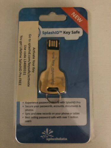 New SPLASHID KEY SAFE ON THE GO SECURITY FOR WINDOWS & MAC OS
