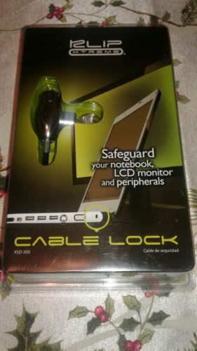 Klip Xtreme KSD-300 Security Cable Lock & Key