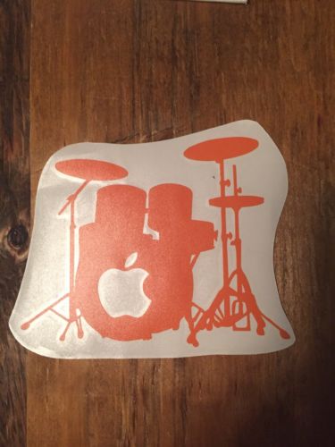 The Decal Guru Star Drummer Vinyl Sticker Macbook New