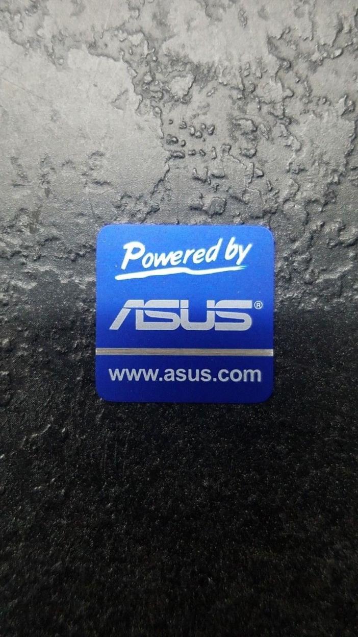 Powered By Asus Case Sticker Badge PC Motherboard Desktop Laptop