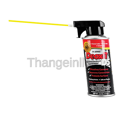 CAIG DeOxit Cleaning Solution Spray, 5% spray 5oz