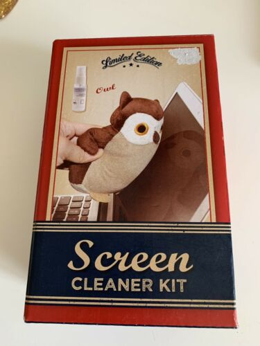 Owl Screen Cleaner Kit, New