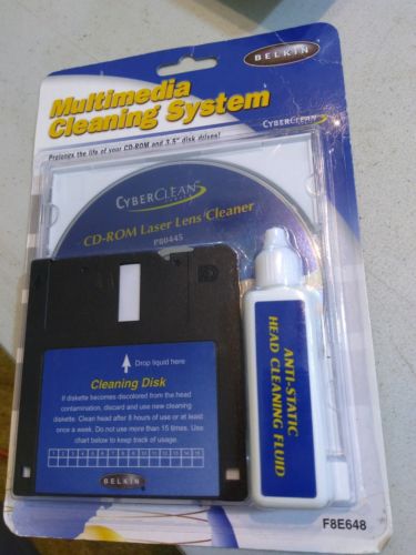 Belkin CyberClean Multimedia Cleaning System Model: F8E648 NEW