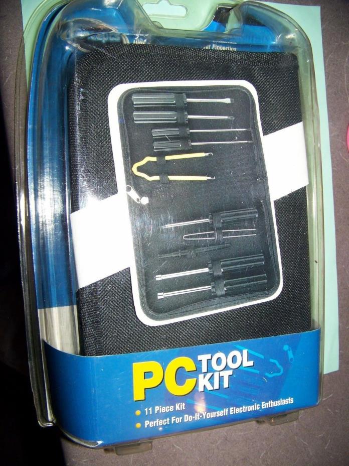 NEW!! iConcepts 11 Piece PC Tool Set Kit- #73152