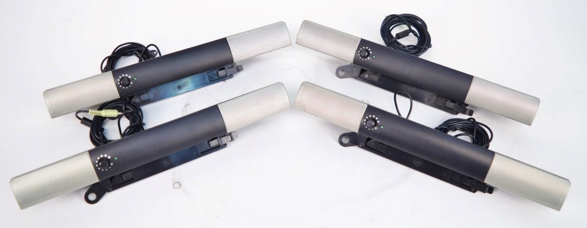 Lot of (4) Genuine Dell AS500 Sound Bar Speakers for UltraSharp Soundbar 14W