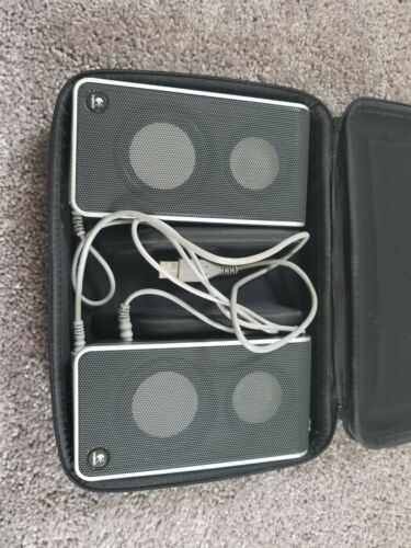 Logitech V-20 USB Powered Portable Speakers with Case S-0155A