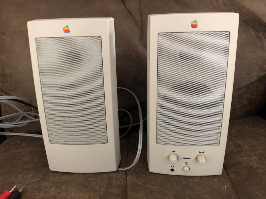 Apple Design Powered Speaker II  M6082 1993 In Very Good Condition