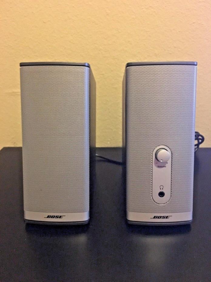 Bose Companion 2 Series II Multimedia Speaker System Computer PC Home Theater
