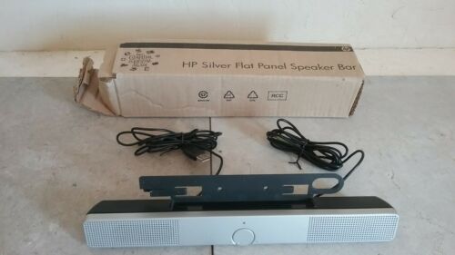HP Silver Flat Bar Speaker 396073-001 EE418AA With Box NOS