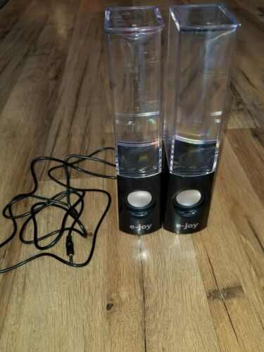 Dancing Water LED Speakers Light Show Water Fountain  Multicolored  E-Joy