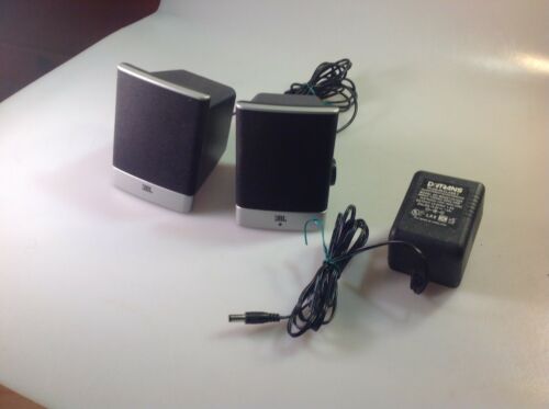 Original JBL Computer Speakers W/ 12V Power Supply Adapter
