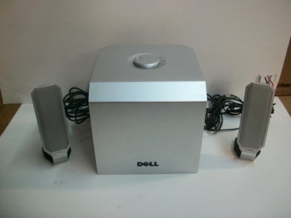DELL Zylux A525 Multimedia Computer Speakers w/ Powered Subwoofer